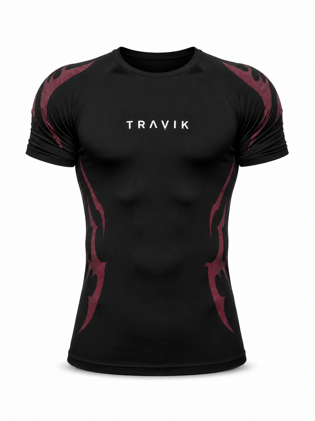 burgandy void compression